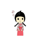 大正ロマン美少女（個別スタンプ：8）
