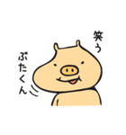 ぶたくんっていいな（個別スタンプ：16）