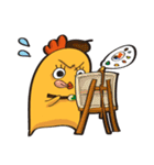 Chicken ＆ Turtle（個別スタンプ：22）