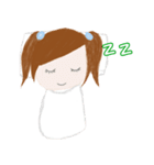 cuteMandy  girl（個別スタンプ：8）