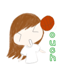 cuteMandy  girl（個別スタンプ：13）