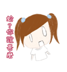 cuteMandy  girl（個別スタンプ：18）