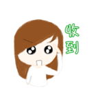 cuteMandy  girl（個別スタンプ：19）