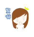 cuteMandy  girl（個別スタンプ：22）