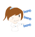 cuteMandy  girl（個別スタンプ：23）