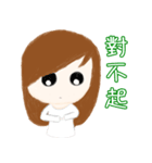 cuteMandy  girl（個別スタンプ：29）
