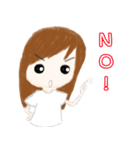 cuteMandy  girl（個別スタンプ：30）