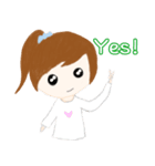 cuteMandy  girl（個別スタンプ：31）
