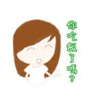 cuteMandy  girl（個別スタンプ：35）