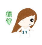 cuteMandy  girl（個別スタンプ：36）