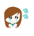 cuteMandy  girl（個別スタンプ：38）