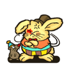 Jerokee the Bunny ＆ Cheese the Rat.（個別スタンプ：11）