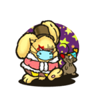 Jerokee the Bunny ＆ Cheese the Rat.（個別スタンプ：16）