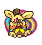 Jerokee the Bunny ＆ Cheese the Rat.（個別スタンプ：17）