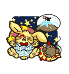 Jerokee the Bunny ＆ Cheese the Rat.（個別スタンプ：21）