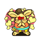 Jerokee the Bunny ＆ Cheese the Rat.（個別スタンプ：25）