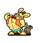 Jerokee the Bunny ＆ Cheese the Rat.（個別スタンプ：27）