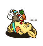 Jerokee the Bunny ＆ Cheese the Rat.（個別スタンプ：33）