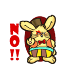 Jerokee the Bunny ＆ Cheese the Rat.（個別スタンプ：36）