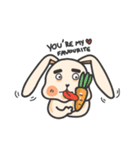 Dumb Bunny！（個別スタンプ：7）
