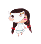 Ardina, a girl in red skirt（個別スタンプ：22）