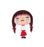 Ardina, a girl in red skirt（個別スタンプ：23）