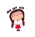 Ardina, a girl in red skirt（個別スタンプ：25）