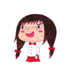 Ardina, a girl in red skirt（個別スタンプ：26）