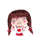 Ardina, a girl in red skirt（個別スタンプ：32）