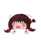 Ardina, a girl in red skirt（個別スタンプ：36）