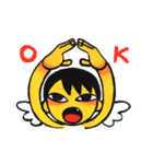 無口天使の日常（個別スタンプ：1）