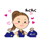 WLS Netballスタンプ（個別スタンプ：25）