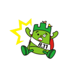 ヤーマン（山の日応援キャラクター）（個別スタンプ：21）