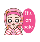 Hijab Girl Online Shop. Eng（個別スタンプ：12）