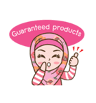 Hijab Girl Online Shop. Eng（個別スタンプ：13）