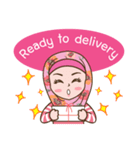 Hijab Girl Online Shop. Eng（個別スタンプ：15）