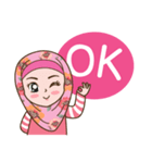 Hijab Girl Online Shop. Eng（個別スタンプ：20）