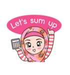 Hijab Girl Online Shop. Eng（個別スタンプ：21）