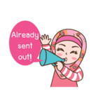 Hijab Girl Online Shop. Eng（個別スタンプ：30）