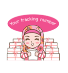 Hijab Girl Online Shop. Eng（個別スタンプ：31）