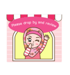 Hijab Girl Online Shop. Eng（個別スタンプ：32）