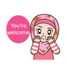 Hijab Girl Online Shop. Eng（個別スタンプ：38）