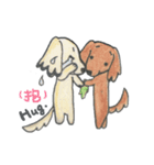 ダックス「ハル」＆ フレンズ（個別スタンプ：3）