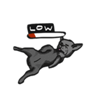 Frenchie Funny Dog（個別スタンプ：9）