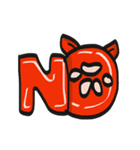 Frenchie Funny Dog（個別スタンプ：14）