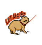 Frenchie Funny Dog（個別スタンプ：16）