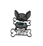 Frenchie Funny Dog（個別スタンプ：22）