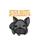 Frenchie Funny Dog（個別スタンプ：24）