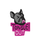 Frenchie Funny Dog（個別スタンプ：38）
