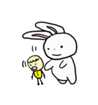 うさくんとパンタロウ（個別スタンプ：3）